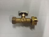 REGDTA: ADJUSTABLE HIGH PRESSURE DISPOSABLE LP (PROPANE) GAS REGULATOR (1 lb/ Camping Tank Connection Valve) x 1/2" Female NPT Output