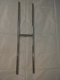 H40: H Burner - 40”  Long Double Burner x 7" Wide Complete Low Profile Burner