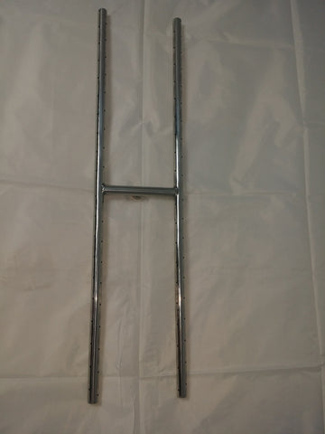 H40: H Burner - 40”  Long Double Burner x 7" Wide Complete Low Profile Burner