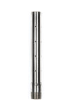 B48: SINGLE 48" HORIZONTAL TROUGH BURNER / (STAINLESS LOG LIGHTER)