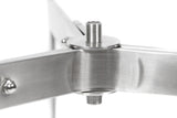 BASE304 12" Tall x 30" Diameter Stainless Steel Outdoor Table Base/ Contemporary Fire Pit Base