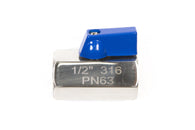 BV12: BALL VALVE 316 Stainless  1/2" Npt FxF