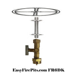 REGDTA: ADJUSTABLE HIGH PRESSURE DISPOSABLE LP (PROPANE) GAS REGULATOR (1 lb/ Camping Tank Connection Valve) x 1/2" Female NPT Output