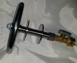 DK KIT Universal Adjustable Disposable Propane Tank Kit for DIY Fire Tables/ Bowls/ Torches