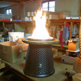 B4CK+: 4” VERTICAL BURNER COMPLETE PROPANE DELUXE KIT