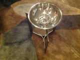 BASE304 12" Tall x 30" Diameter Stainless Steel Outdoor Table Base/ Contemporary Fire Pit Base