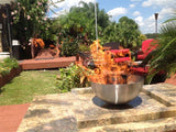 B4K: SINGLE 4" VERTICAL BURNER KIT (TORCH STYLE) - TABLE-TOP "MAKE ANYTHING A FIRE POT or TORCH" KIT