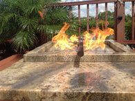 B12-180 SINGLE 12" BURNER (180 Deg Flames)