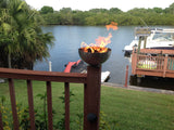 B4BK: 4" Vertical Burner Table Top Fire Bowl Kit (TORCH STYLE)
