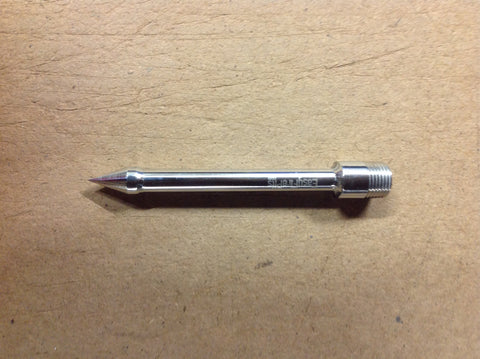 SPIKE6: 6" Hollow Spike Stainless; End is Threaded 1/2" Male