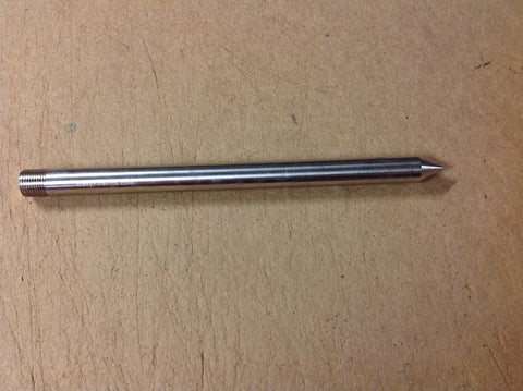 SPIKE12: 12" Solid Spike Stainless; End is Threaded 1/2" Male