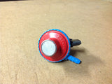 REGO1 (Foreign): NON-ADJUSTABLE FOREIGN (Non-U.S.) HIGH PRESSURE LP (PROPANE) GAS REGULATOR x Male Barb Output