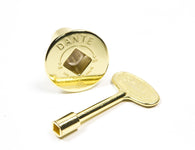option-BRASS: Brass Color Choice (default) for Key and Cover Plate w/ Deluxe Kits