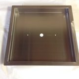 PAN16X16: Stainless 16"x16"x2" (Inside Dimensions) Insert for 6-12" Fire Rings, Etc