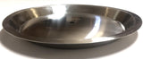 PAN22R: Stainless 21.75" Round Tapered Stainless Pan (inside dimensions) W/ FULL 1" LIP; Drop In Insert for Round Fire Burners