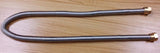 PH3SS12: 3’ (36") STAINLESS 1/2" 'WHISTLE FREE' FLEXIBLE HIGH PRESSURE 1/2"ID PROPANE/ NAT GAS HOSE w/ 1/2" Female Flared Ends