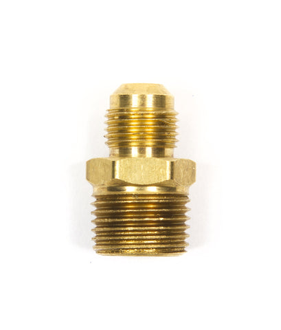PHA12M 3/8 Male Flare x 1/2 Male Pipe - PROPANE HOSE ADAPTER ENDS