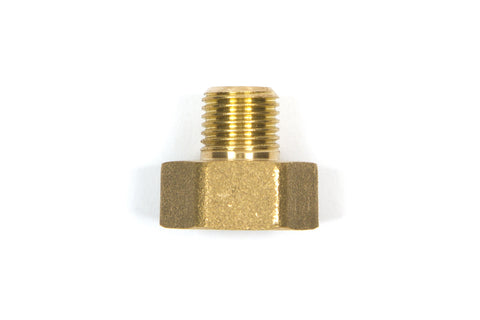 14X12FM 1/4" Male x 1/2 Female Pipe Thread Brass Adapter