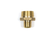 14x12M: 1/4" Male x 1/2 Male Brass Adapter