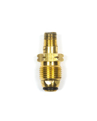 POL14: SOFT NOSE BRASS PROPANE TANK P.O.L. X 1/4" MALE FITTING