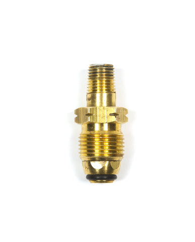 POL14: SOFT NOSE BRASS PROPANE TANK P.O.L. X 1/4" MALE FITTING
