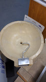 SCUP24R Stainless Water Scupper/ Waterfall Spillway 3.25″w (bottom) 5.5″w (top) 4″ Deep; 3/4 Female Pipe Inlet