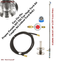 TORCH36CK Single 36" Portable Basic Propane Torch Kit (Burner w/ No Bowls)