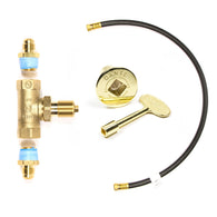 STRAIGHT BRASS KEY VALVE "+" or PLUS KIT