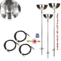 Gas Torch Kits - Saltwater Rated (w/ &amp; w/o Windproof Bowls)