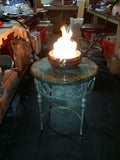 B4BITCK+: 11" Propane Fire Bowl w/ In-Table DIY (Do It Yourself) DELUXE LP Kit to Make a Gas Wine Barrel / Fire Table/ Fire Bowl