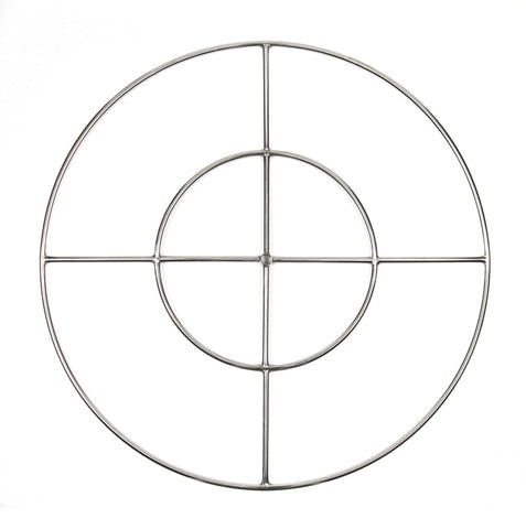 FR36: 36″ DOUBLE RING 316 STAINLESS FIRE RING - MODEL