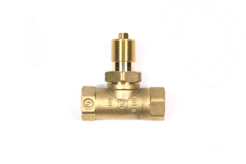 option-KV34: Replaces Standard 1/2" Key Valve with 3/4" in/out Valve