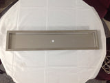 PAN50X7-1: Stainless 50"x7"x2" (inside dimension) W/ 1" LIP; Drop In Insert for Linear Fire Burners