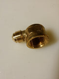 PHA12F90-12: 1/2 Male Flare x 90 Degree 1/2 Female Pipe Fitting - PROPANE HOSE ADAPTER ENDS